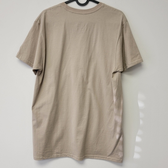 Disney Snow White Grumpy Resting Grump Face t-shirt Tan M - Picture 2 of 6